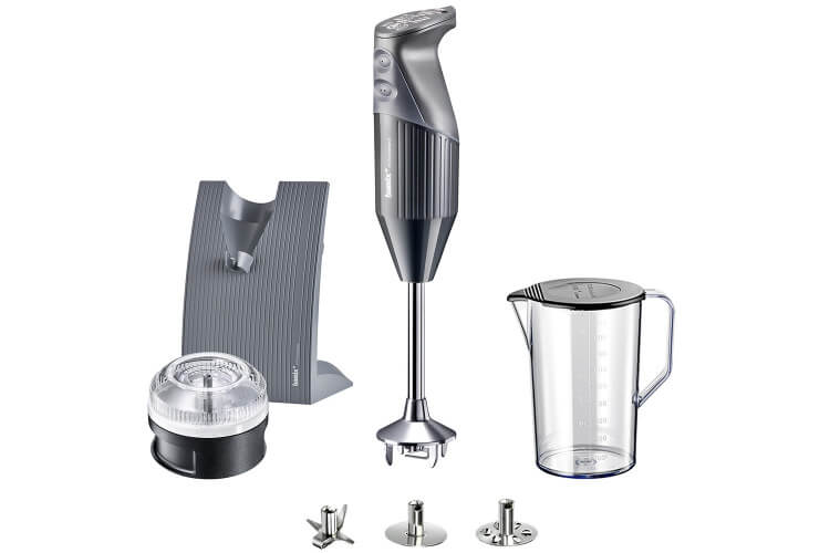 Mixeur plongeant Bamix M200 Swissline anthracite avec accessoires