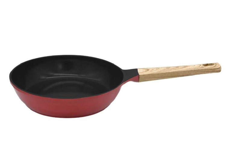 Po&ecirc;le antiadh&eacute;rente en c&eacute;ramique Cookut coloris rouge passion