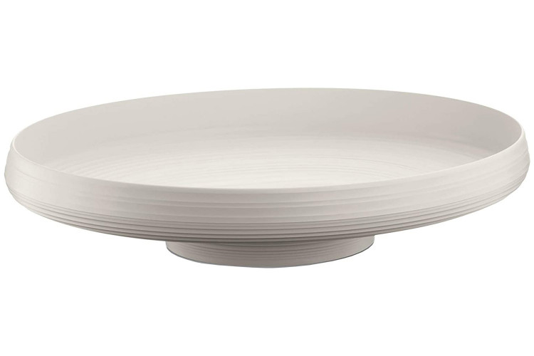 Corbeille de fruits blanche Guzzini Tierra en bouteilles recycl&eacute;es &Oslash;42cm