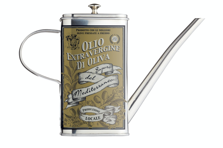 Arrosoir &agrave; huile KitchenCraft World of Flavors en acier inoxydable 500ml