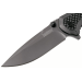 Couteau pliant Kershaw Fringe KS.8310 manche en acier/fibres de carbone 10,5cm
