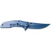 Couteau pliant Kershaw Outright KS.8320 manche en acier/G10 bleu 11,1cm