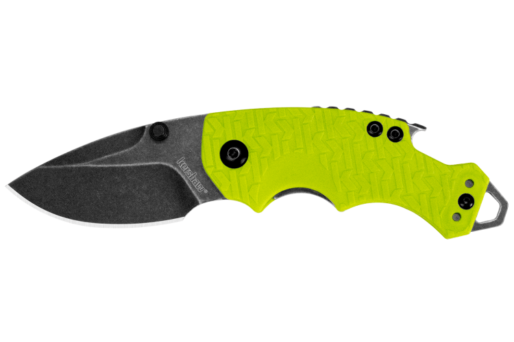 Couteau pliant Kershaw Shuffle Lime KS.8700LIMEBW manche en nylon/fibres de verre vert citron 8,3cm