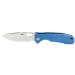 Couteau pliant Honey Badger Flipper Large 01HO040 manche nylon / fibres de verre bleu 11,7cm