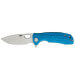 Couteau pliant Honey Badger Flipper Medium 01HO041 manche nylon / fibres de verre bleu 11,7cm