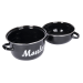 Marmite à moules KitchenCraft World of Flavors en acier émaillé 