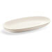 Plat de service blanc Guzzini Tierra en bouteilles recyclées 41x22,9x4,2cm
