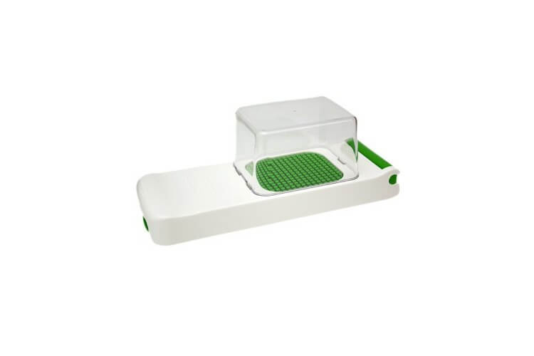 Coupe-légumes ALLIGATOR découpe 5mm + bac receveur
