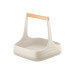 Organisateur de table blanc Guzzini Tierra en bouteilles recyclées 22x22x22,5cm