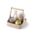 Organisateur de table blanc Guzzini Tierra en bouteilles recyclées 22x22x22,5cm