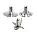 Mixeur Bamix plongeant M200 Swissline Argent avec accessoires