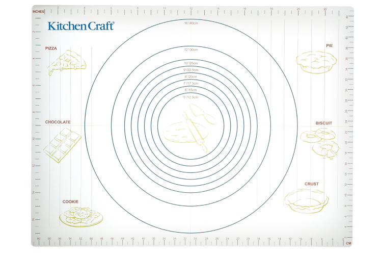 Tapis de p&acirc;tisserie antiadh&eacute;rent KitchenCraft 45x61cm