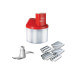 Coffret Bamix SuperBox couleur Rouge - Bamix SwissLine + SliceSy et accessoires