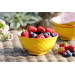 Bol en grès émaillé KitchenCraft motif floral jaune et rouge
