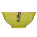 Bol en grès émaillé KitchenCraft motif géométrique vert