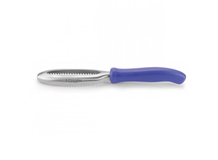 Ecailleur inox Professionnel 27cm 3 Claveles