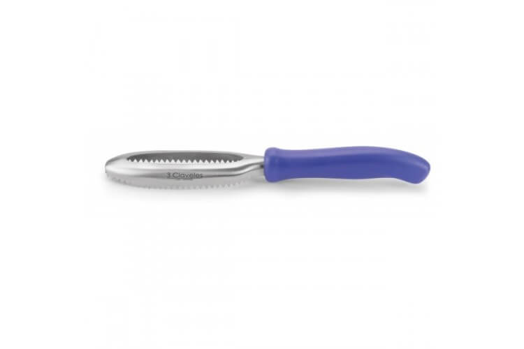 Ecailleur inox Professionnel 27cm 3 Claveles