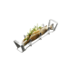 Support pour poisson Gefu en acier inox 35cm