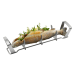 Support pour poisson Gefu en acier inox 35cm