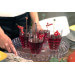 Plateau rond transparent Guzzini Tiffany en acrylique Ø35cm