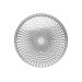 Plateau rond transparent Guzzini Tiffany en acrylique Ø35cm