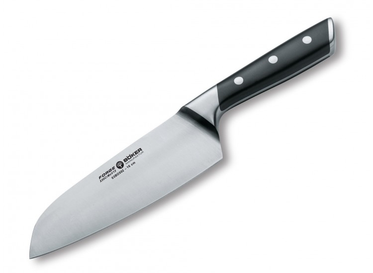 Couteau Santoku forg&eacute; Boker lame 16cm