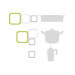 Set de 3 dessous de plat Guzzini Kitchen Active Design en silicone