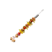 Set de 5 piques à brochettes Gefu en inox 35cm