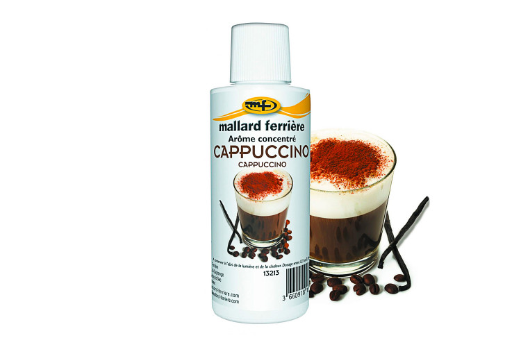 Ar&ocirc;me alimentaire concentr&eacute; Mallard Ferri&egrave;re capuccino 125ml