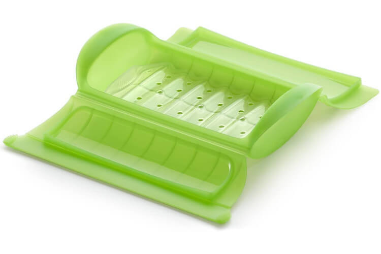 Coffret vapeur Lékué vert avec filtre