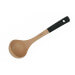 Set cuillère et spatule de cuisine Cookut en bois coloris noir graphite