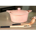 Set cuillère et spatule de cuisine Cookut en bois coloris noir graphite