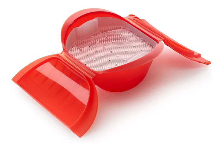 Coffret vapeur Maxi L&eacute;ku&eacute; rouge avec filtre
