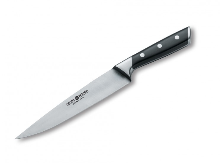 Couteau &agrave; d&eacute;couper forg&eacute; Boker lame 20cm