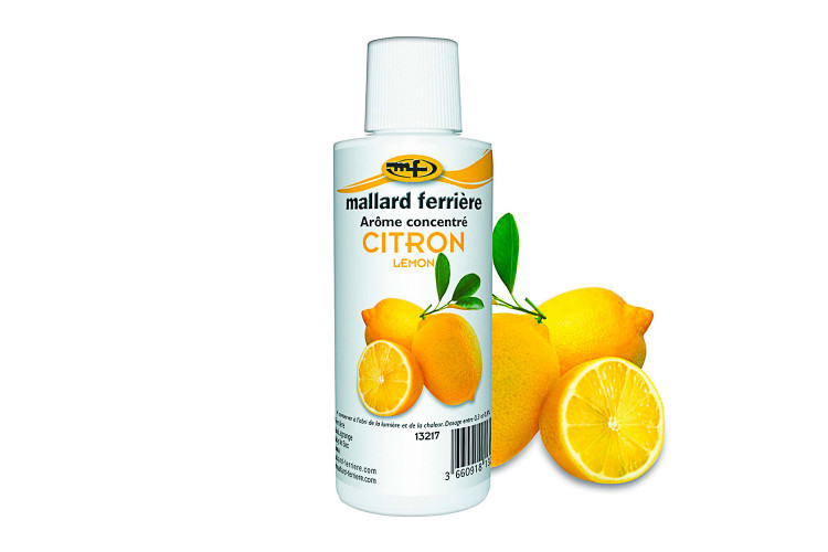 Ar&ocirc;me alimentaire concentr&eacute; Mallard Ferri&egrave;re citron 125ml