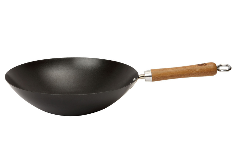 Wok antiadh&eacute;rent Dexam Be a wok star pour 2 &agrave; 3 personnes diam&egrave;tre 30cm