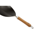 Wok antiadhérent Dexam avec 2 poignées en acier au carbone pour 4 à 6 personnes diamètre 36cm
