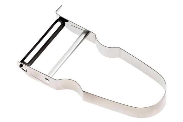 Éplucheur rasoir Castor en acier inox 11,5cm