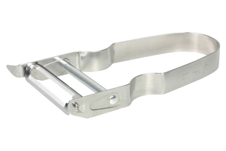 &Eacute;plucheur rasoir Castor pour tomates en acier inox 11,5cm