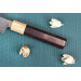 Couteau universel japonais artisanal Takeshi Saji VG10 Rainbow 13,5cm