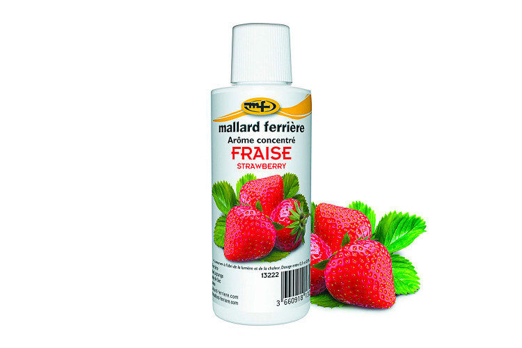 Ar&ocirc;me alimentaire concentr&eacute; Mallard Ferri&egrave;re fraise 125ml