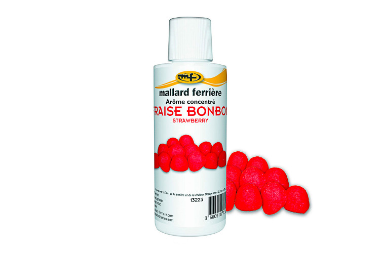 Ar&ocirc;me alimentaire concentr&eacute; Mallard Ferri&egrave;re fraise bonbon 125ml