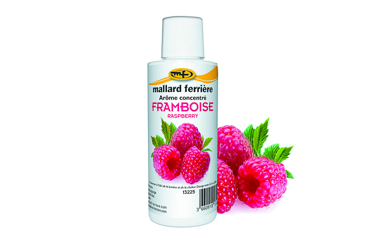 Ar&ocirc;me alimentaire concentr&eacute; Mallard Ferri&egrave;re framboise 125ml