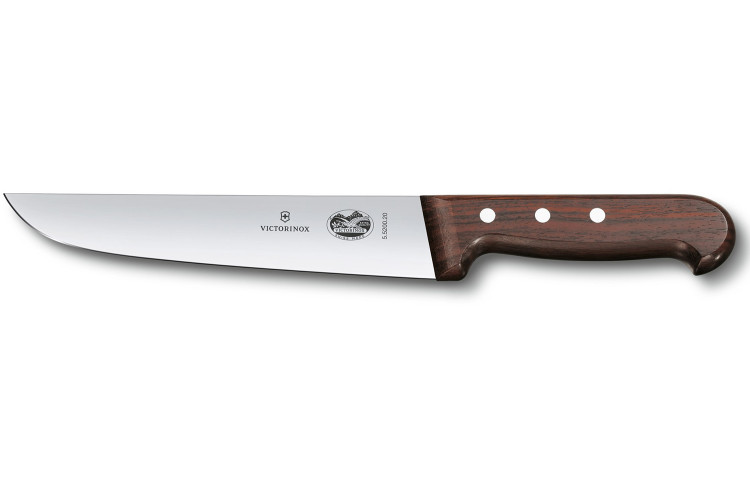 Couteau de boucher Victorinox 5.5200.20 lame 20cm manche bois d'&eacute;rable