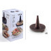 Lot de 6 moules à bagel Lékué marron en silicone Platinum