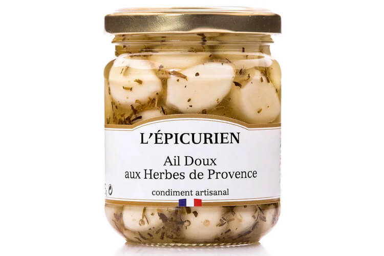 Ail doux aux herbes de Provence L'Épicurien fabriqué en France 210g