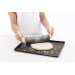 Tapis à pizza Lékué 30x40cm en silicone Platinum marron