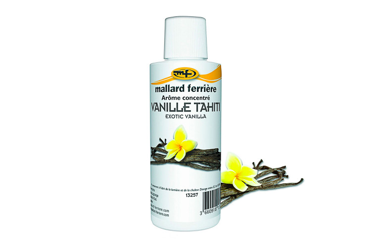 Ar&ocirc;me alimentaire concentr&eacute; Mallard Ferri&egrave;re vanille de Tahiti 125ml