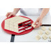 Découpoir Lékué pour petits fours losanges, triangles et trapèzes rouge