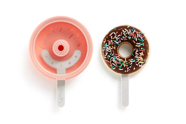 Moule &agrave; glace L&eacute;ku&eacute; en silicone Platinum - Forme donut